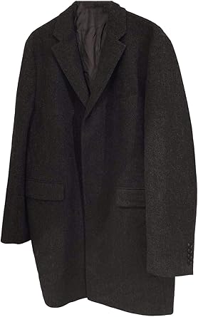 charcoal overcoat mens