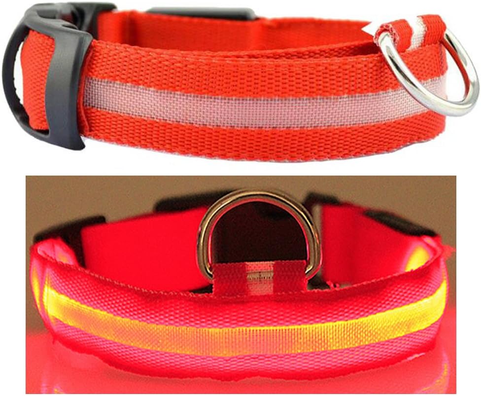 Q4 Blinklicht Hund Oder Katze Kragen. wasserdichte Reflektierende LED