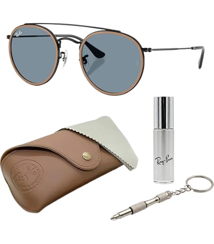 Amazon.com: Ray-Ban RB3447 ROUND METAL Sunglasses with Official
