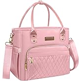 Lunch Bag Lunch Box Women - Leakproof Insulated Lunch Cooler Bag for Women - Large Lunch Tote Bags Adults, Pink