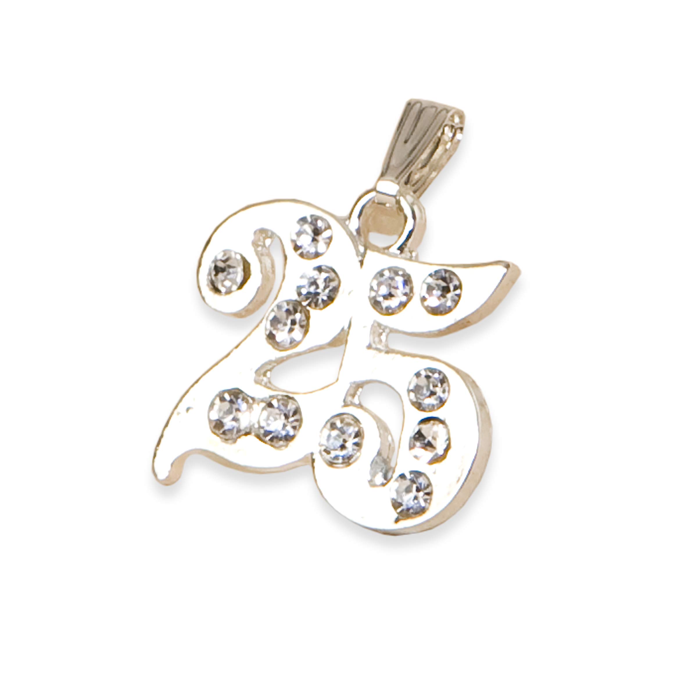 Mopec Hanging, Metal, Strass, 3 X 10 X 4.5 cm, Pack of 12