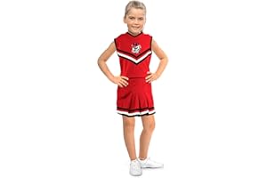 Little King NCAA Toddler/Youth Girls Team 2 Piece Cheer Dress-Sizes 2T 3T 4T 6