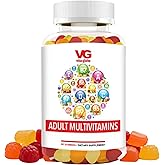 VITA GLOBE Adult Multivitamin Gummies – with Vitamins C, D, E, B6, B12, Folate & Biotin | Daily Multivitamin Supplement for Energy, Immune Health & Metabolism Support – 60 Gummies (Pack of 1)