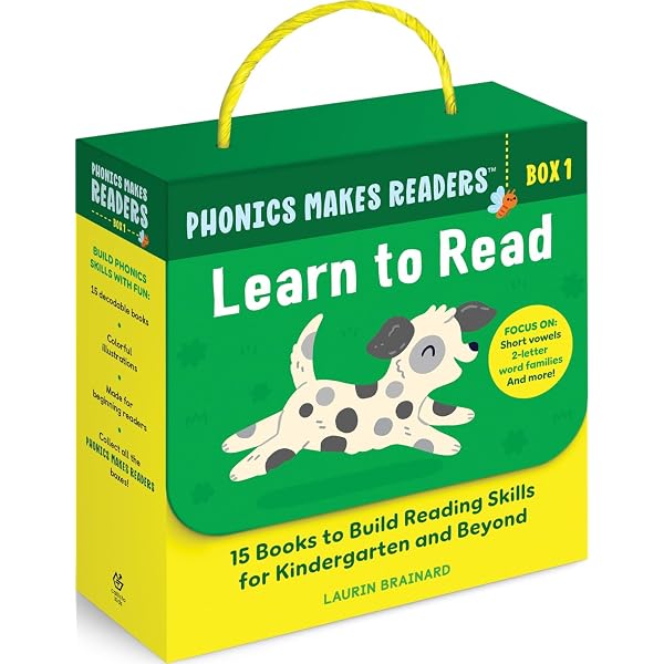 Amazon.com: Phonics Makes Readers: Learn to Read Box 2: Build