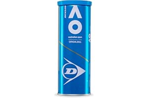 Dunlop Tennis Ball Australian Open - for Clay, Hard Court and Grass