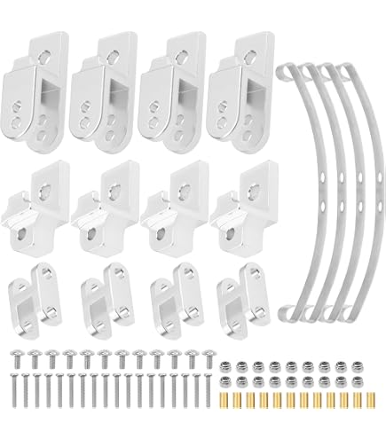 Set De 4 Resortes De Lámina Amortiguadora De Acero Súper Blando – Eje Delantero Y Trasero Para RC4WD TF2, MN82 LC79 1/12 (Color Rojo)
