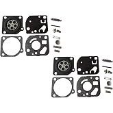 C&middot;T&middot;S Carburetor Repair/Rebuild Kit Replaces ZAMA RB-64 for Zama C1U Carburetors Echo SRM2305 2015 2455 GT2000 2150 HC1600 2000 2300 (Pack of 2)