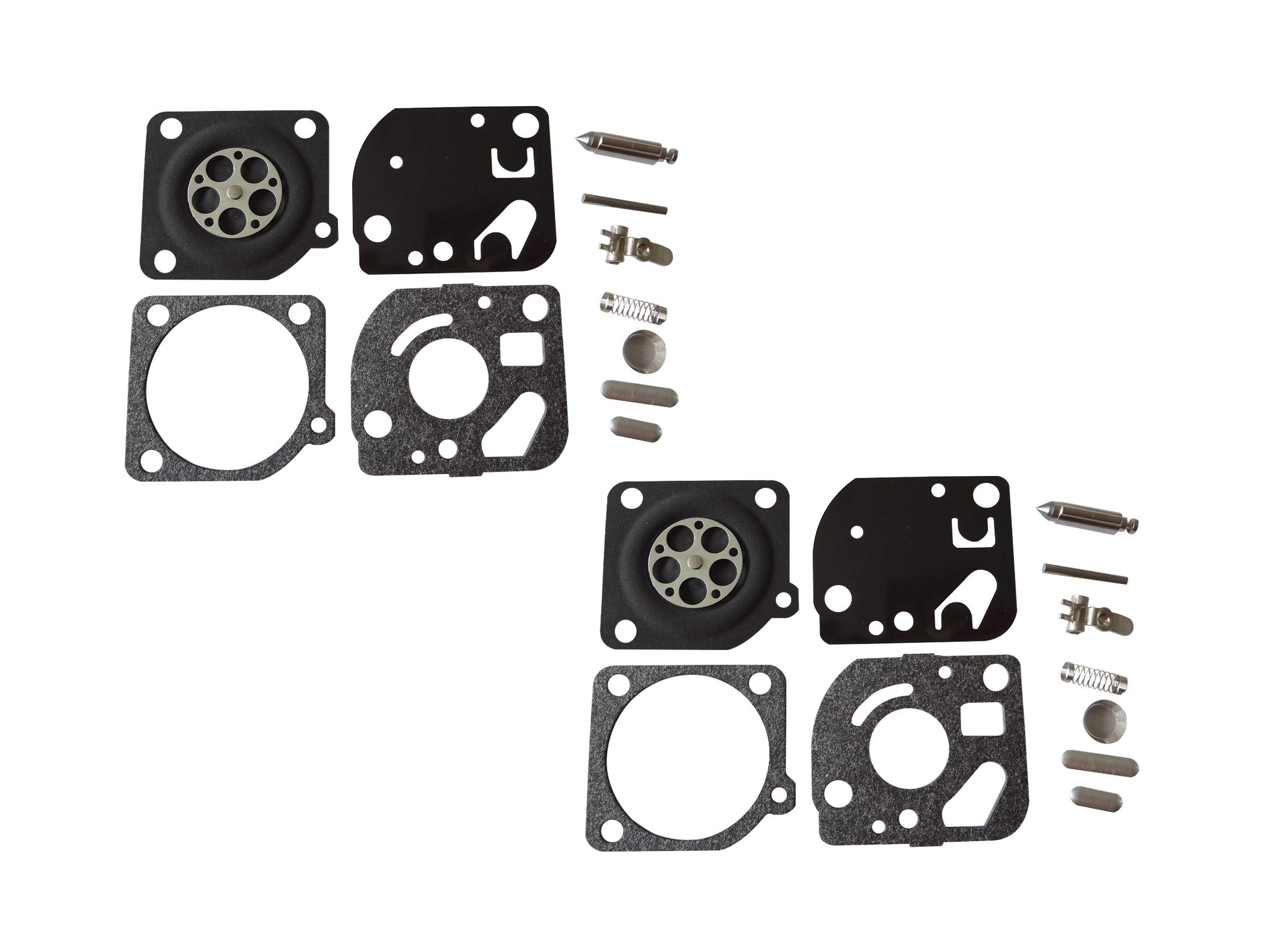 C·T·S Carburetor Repair/Rebuild Kit Replaces ZAMA RB-64 for Zama C1U Carburetors Echo SRM2305 2015 2455 GT2000 2150 HC1600 2000 2300 (Pack of 2)