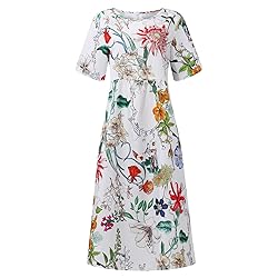 ODEUIAOD Boho Dresses for Women 2024 Summer Dresses