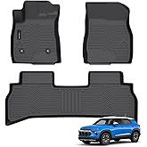 All Weather Floor Mats Fit for Chevrolet Chevy Trailblazer FWD 2021-2025 2026 TPE Rubber Liners Trailblazer FWD 2021-2025 2026 Accessories Set All Season Guard Odorless Anti-Slip Floor Mats