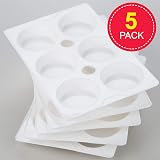 Baker Ross 6-Well Paint Palettes (Pack of 5) for Kids, 23cm x 15cm view 4