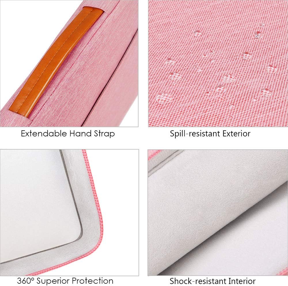 Lacdo 360° Protective Laptop Sleeve Case for 13 inch MacBook Air M5 A3449 2026/M4 A3240 2025/M3 A3113/M2 A2681/M1 A2337 - Image 5