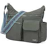 CLUCI Travel Purses for Women, Waterproof Nylon Crossbody Bags for Woman Trendy, Anti Theft Shoulder Handbags for Ladies