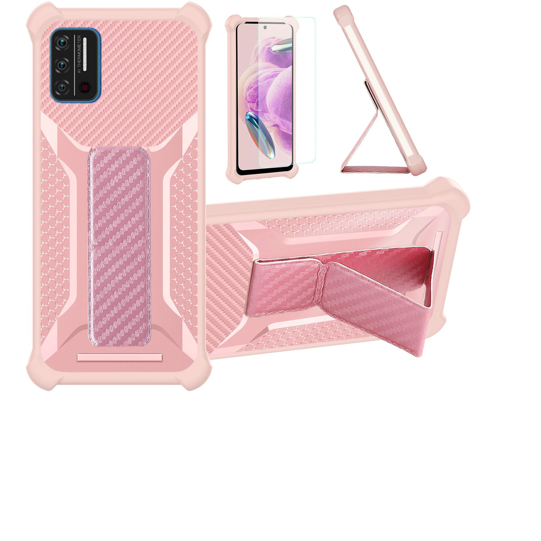 Aroepurt Case for UMIDIGI A7S Phone Case Stand
