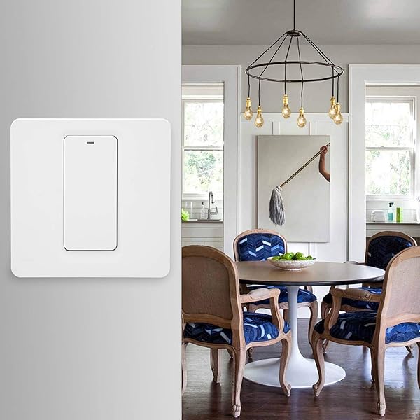 Smart Switch WiFi Button Control remoto Accesorios industriales compatibles con Amazon Alexa y para el control de voz de Google Home