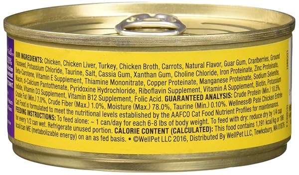 WELLPET WELLNESS CANNED CAT SUPER5MIX CHICKEN PET FOOD, 1 COUNT, ONE SIZE