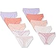 Amazon Essentials Women's Cotton Bikini Brief Underwear (Available in Plus Size), Pack of 10