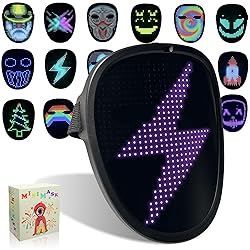 MOYACA Kids LED Mask with Gesture Sensing, Light up