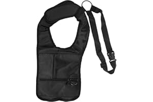 CALLARON Underarm Shoulder Bag for Men - Underarm Crossbody Bag, Vest Chest Purse with Adjustable Strap, Hidden Pocket 24.4 x 8 inch
