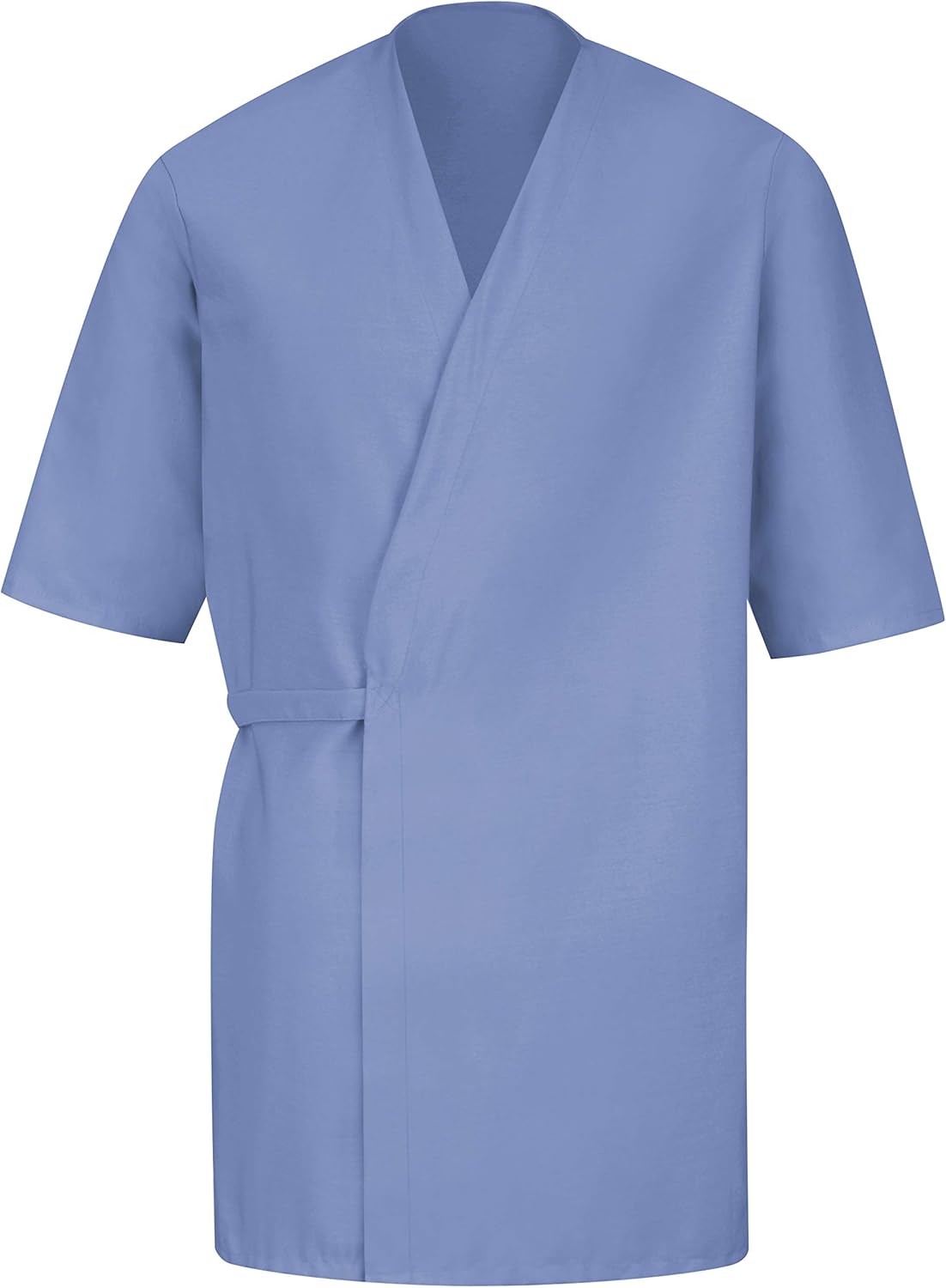 Red Kap Men's Collarless Butcher Wrap: Clothing