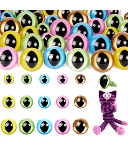 Amazon.com: 12mm Safety Eyes Plastic Eyes Plastic Craft Safety