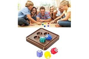 Audbene Gonggi Korean Game Stone Set,Traditional Korean Tossing Stone Game, Squid GongGi, Korean Gonggi Jack Stone Pebbles Set (BrownBase, 5Stone+1Base)