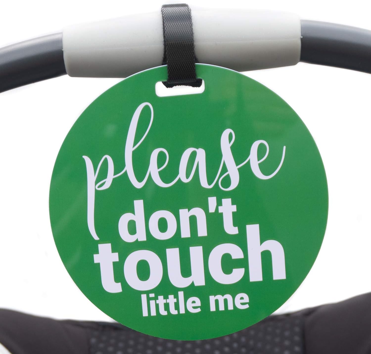 THREE LITTLE TOTS - Green Tag - Please Don't Touch Little Me