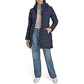 Calvin Klein Women's Long Chevron Puffer Jacket