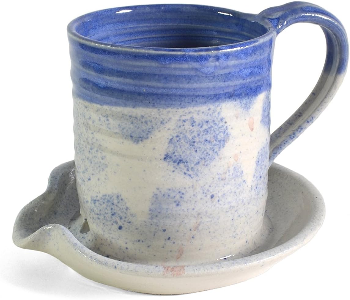 Holman Pottery Microwave Bacon Cooker, Stars and Stripes