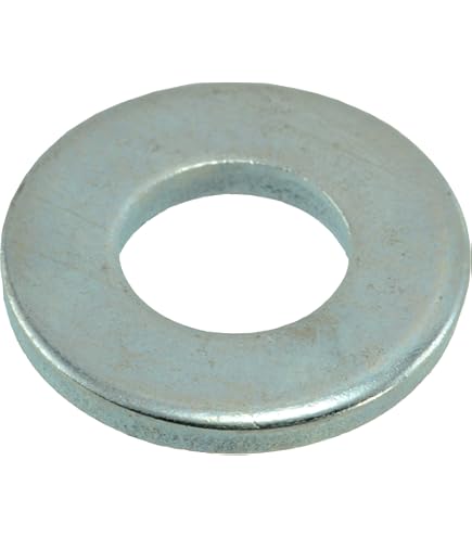 thumbnail interactive-video image 1 of 5/16" Flat Washers – Hot Dipped Galvanized – 100 Pieces 1 of 5