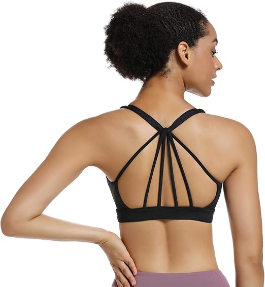 strappy yoga top