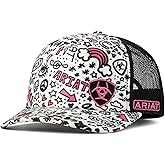 ARIAT Ladies Multi-Colored Doodle Trucker Cap