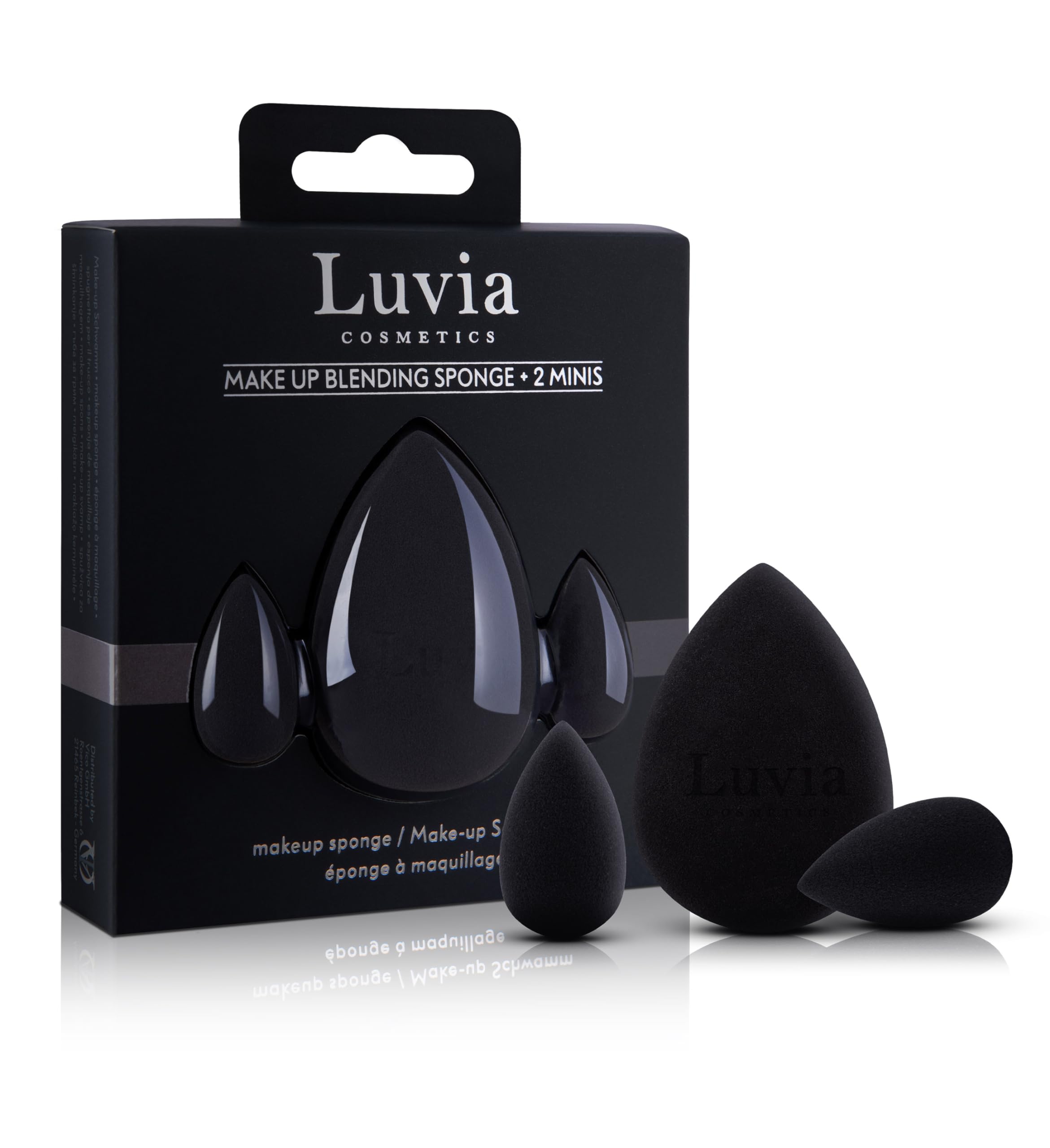 Luvia Blender Sponge Set, Super Soft For Precise And Large-scale Blending Of Beauty Cosmetics
