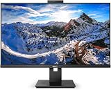 Philips 326P1H 32 inch QHD IPS Monitor USB-C Dock Webcam Speakers 75Hz 4ms view 5