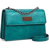 Wrangler Crossbody Purse for Women Shoulder Bag Vintage Wallets with Chain Strap