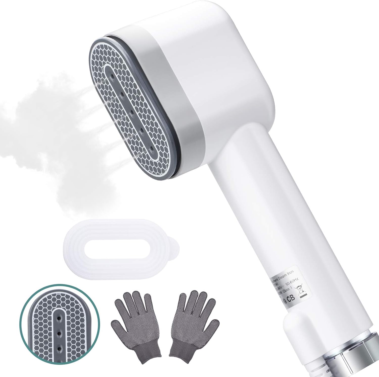 Dampfglätter, 1000W Dampfbürste Steamer Dampfbügeleisen Kleidung Wrinkle Remover mit 70ml Wassertank, Handliche Reisebügeleisen für Trocken/Dampfbügeln, Geeignet für Zuhause und Reisen