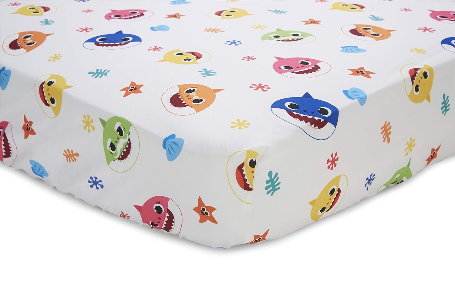 baby shark toddler bed set