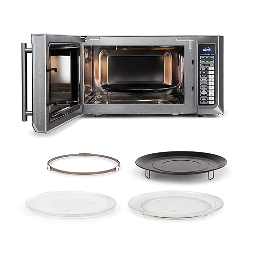 Klarstein Brilliance Pro • microondas 1000 W • Función Grill 1250 ...