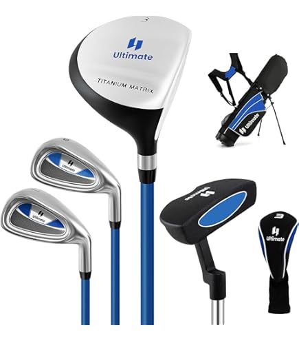 GENERATIONS  30点セット Ram Golf SDX Junior Boys Golf Clubs Set with Bag (Blue, 9-12