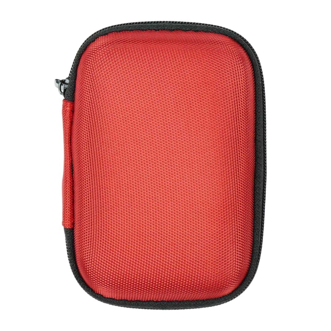 caseroxx Blood Glucose Meter Hard Case Suitable for Dexcom G7 / ONE+ in red, Diabetic Storage case