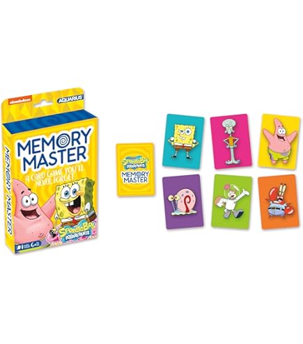 Amazon.com: Aquarius Spongebob Bold and Brash Playing Cards-Spongebob  Themed Deck of Cards for Your Favorite Card Games