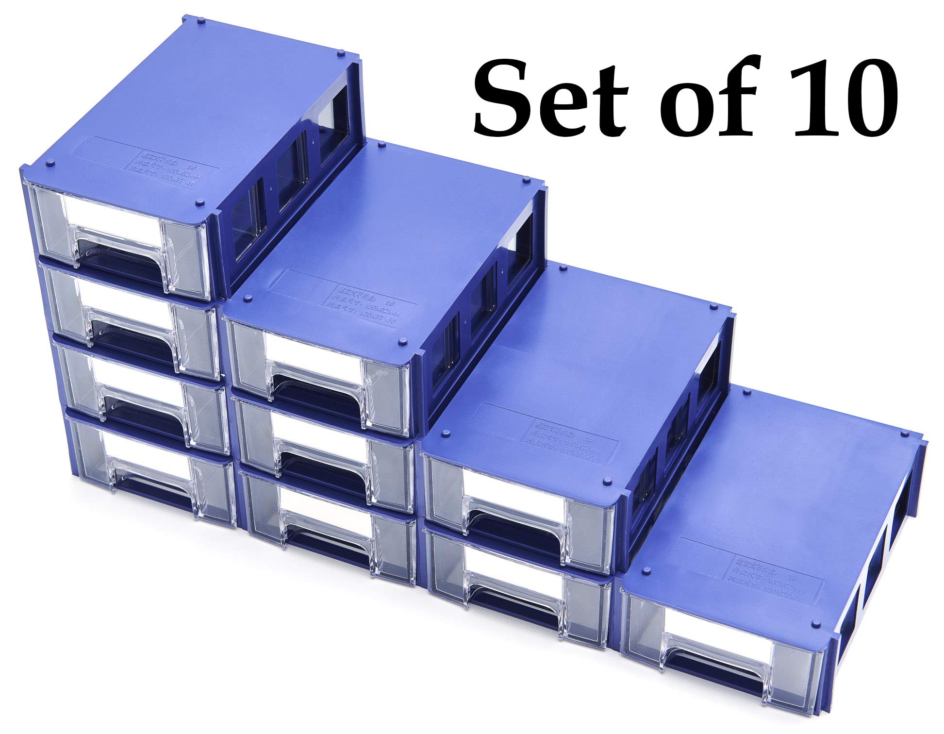 Buy Stackable Plastic Small Parts Hardware and Craft Storage Drawers