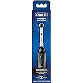Oral-B Pro 100 Charcoal, Battery Powered Electric Toothbrush, Black