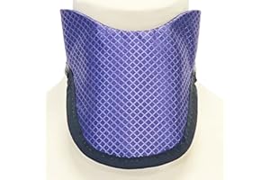 USAXRAY SS3B Lead Thyroid Shield Soft 3/4 Buckle Back (Diamond Purple)