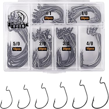 Amazon Best Sellers: Best Fishing Hooks