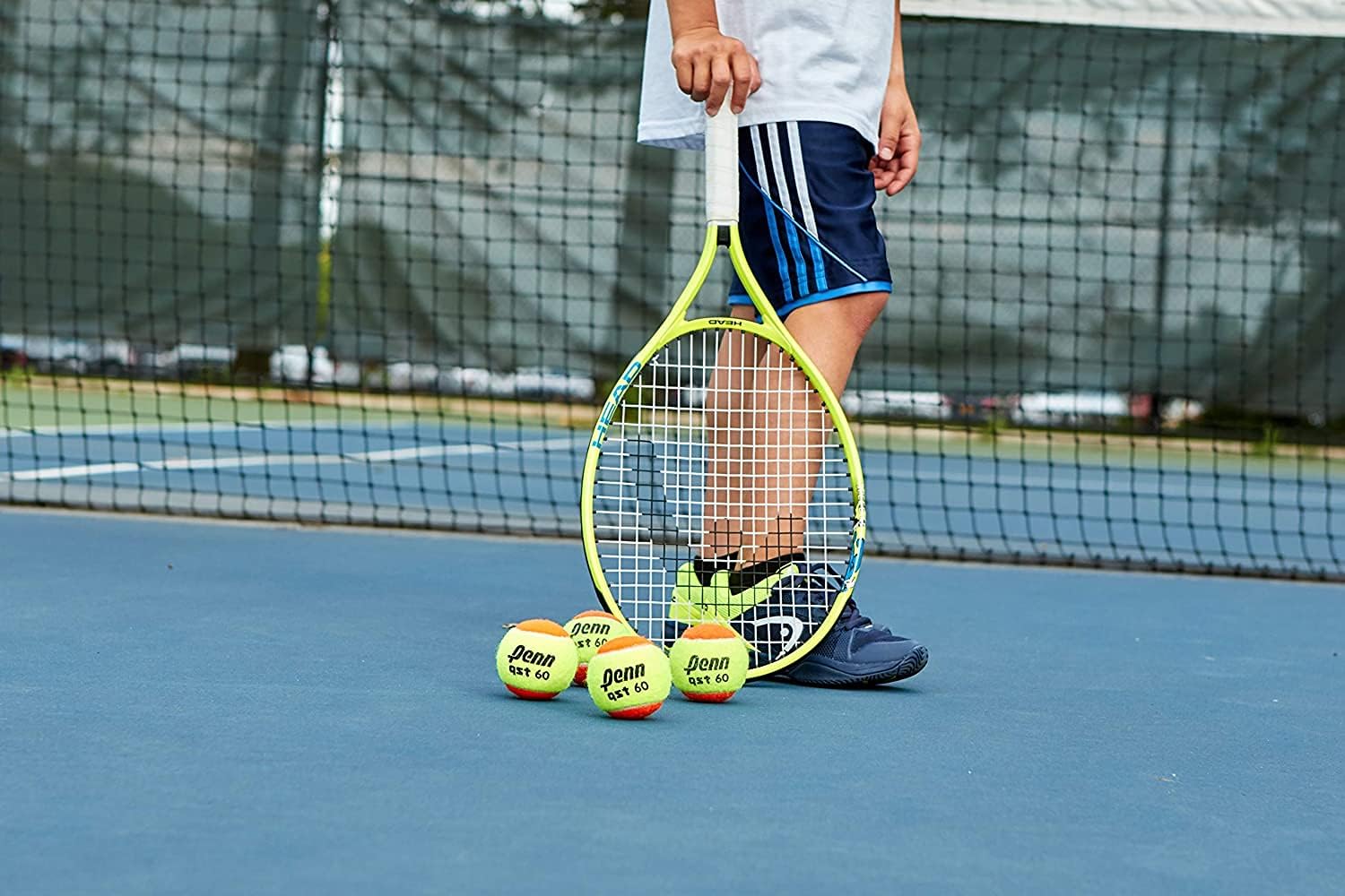 HEAD Speed Kids Tennis Racquet - Beginners Pre-Strung Head Light Balance Jr Racket - 23 Inch, Yellow : Sports & Outdoors