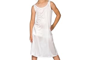 IC COLLECTIONS I.C. Collections Little Girls White Slip Above the Knee