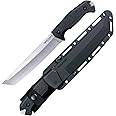 Cold Steel Warcraft Tanto 4034SS Razor-Sharp Durable Blade GFN Handle Military Tactical Fixed Blade Knife w/Secure-Ex Sheath