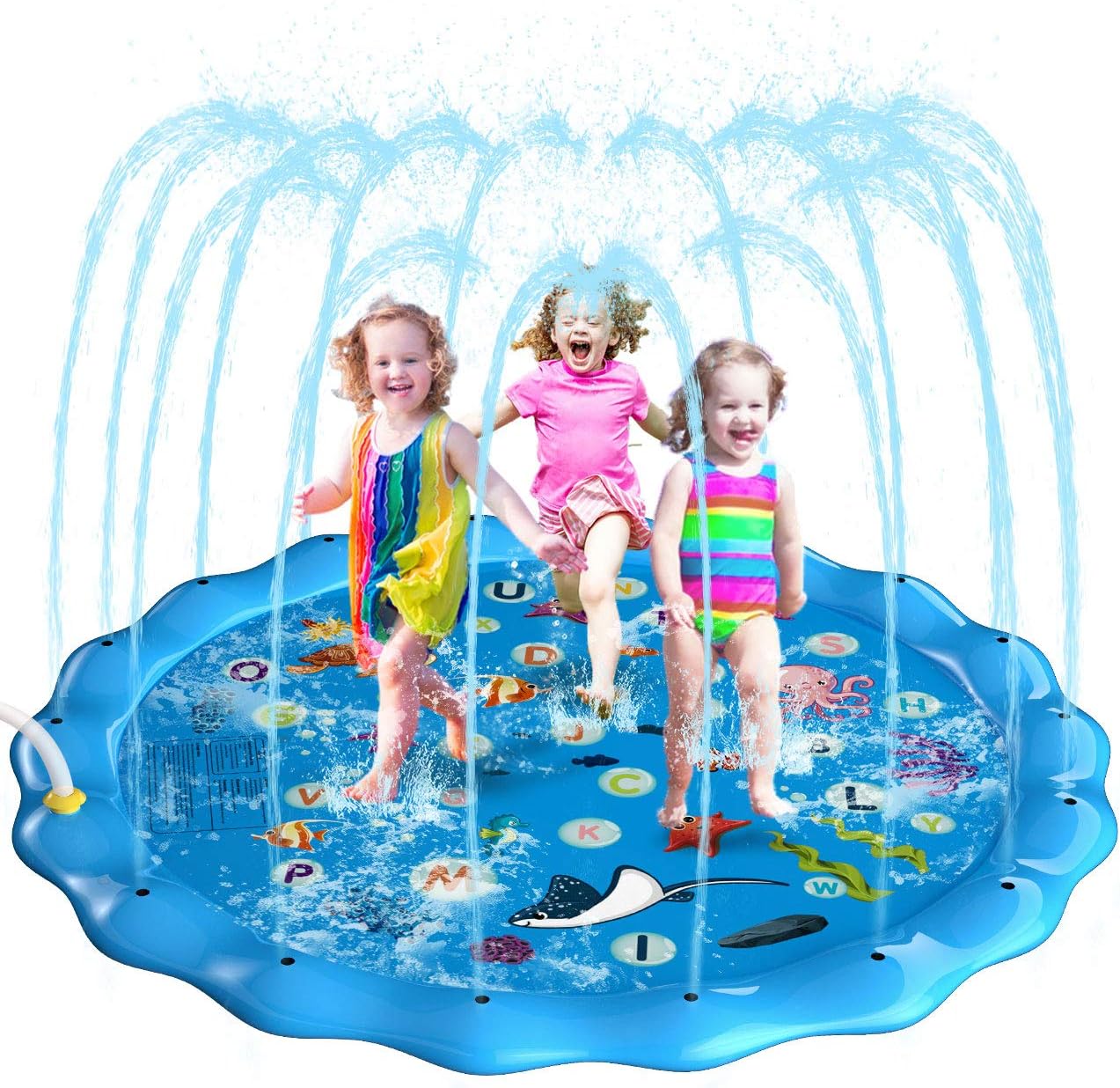 baby pool with sprinkler