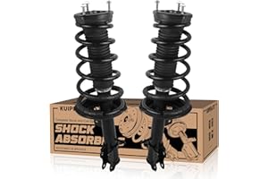 KUIPERAUTO 271499 271498 Pair Complete Rear Struts Assembly Compatible for 1999-2003 Lexus RX300 AWD / 2001-2003 Toyota Highlander AWD Coil Spring Shock Absorbers